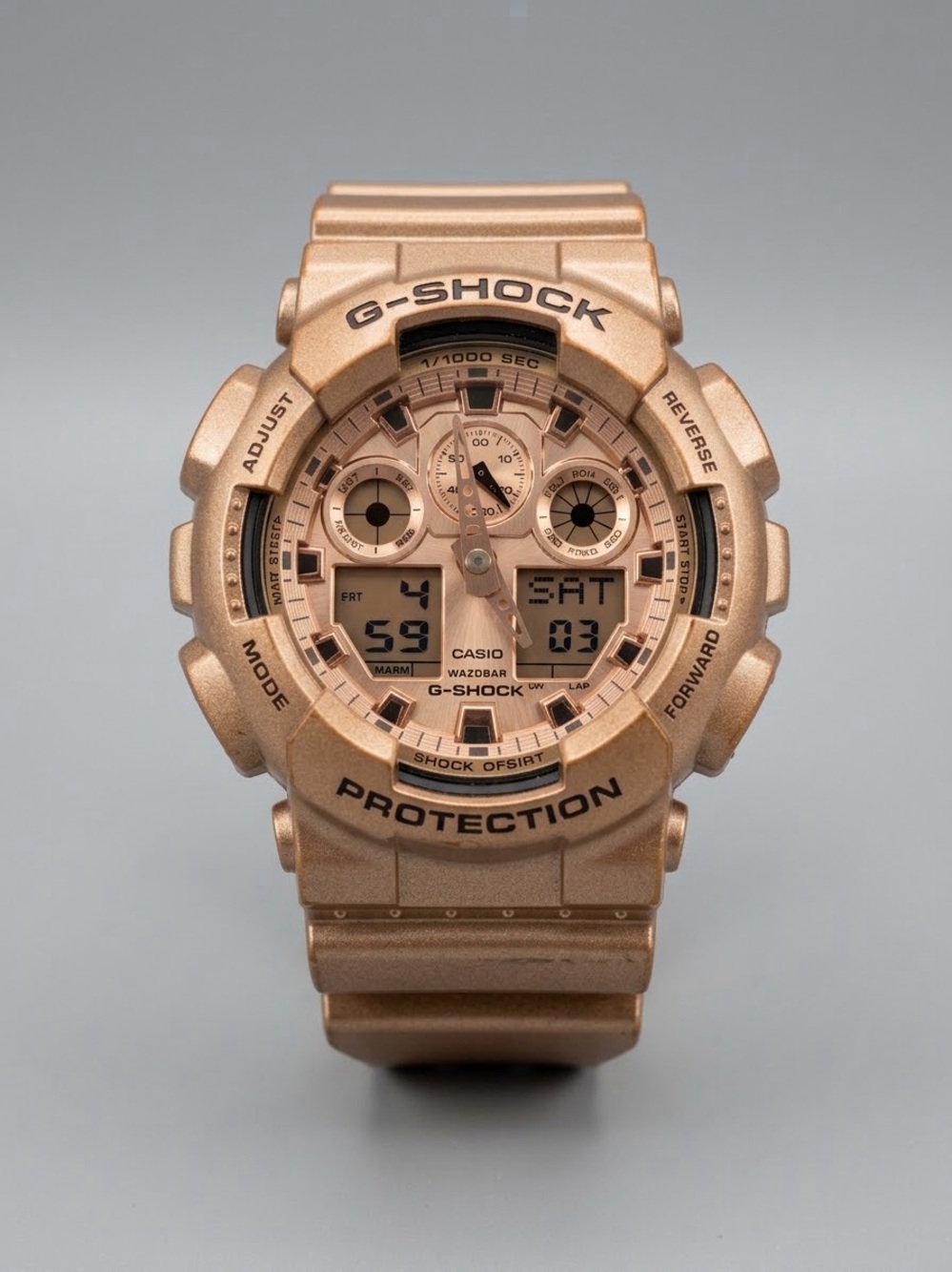 G-Shock Men's Rose Gold Analog-Digital Sport Watch